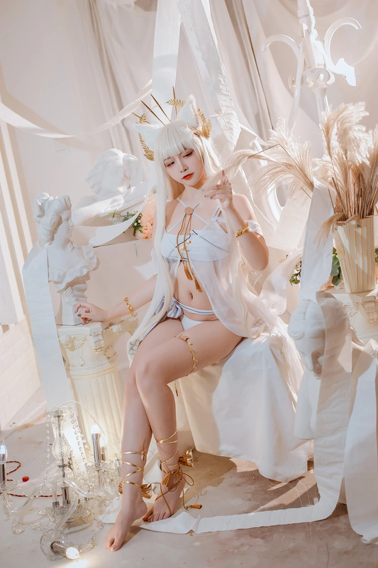 2月铁粉福利 方舟白金泳装 - 二佐Nisa